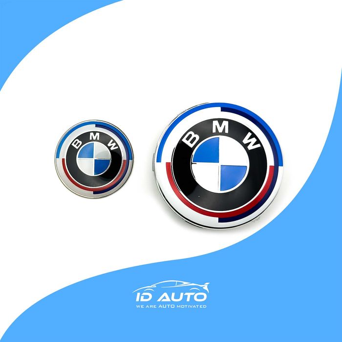 Bmw юбилейна емблема, капачки за джанти , бмв, e60, e90, e91, e39, e46
