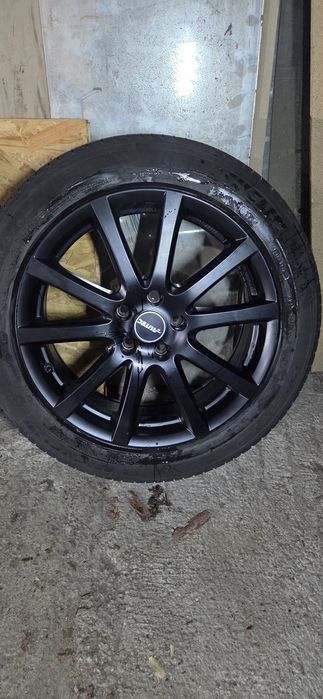 ALUTEC Джанти със летни гуми 215/55/18 7,5J ET42 5x112 ЦО 70>56,6