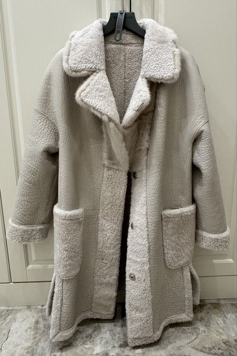 Пальто из натуральной овчины