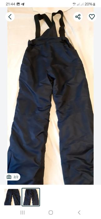 Для школьника подростка тёплые лыжные брюки