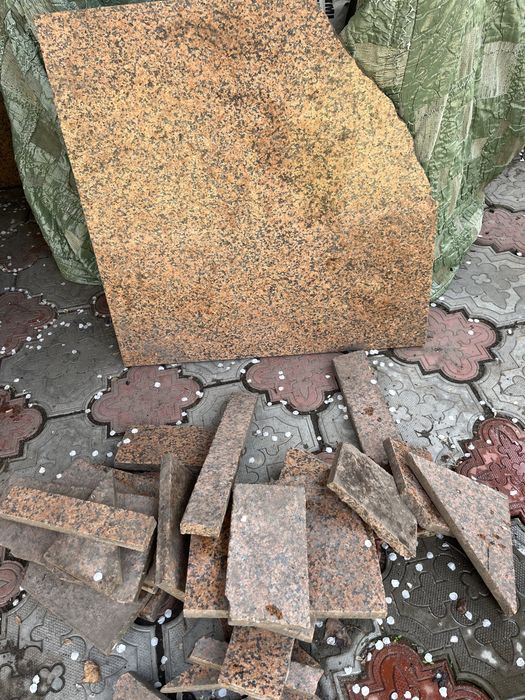 Гранит , остатки