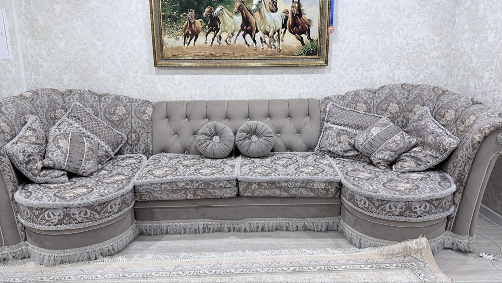 Диван жұмсақ әрі ыңғайлы