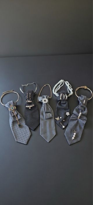 Уникален аксесоар бижу вратовръзка