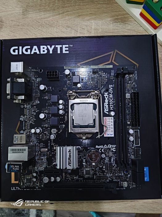 I5 9400F + ASRock h310m