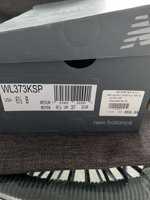 New balance 373 aproape noi nr37