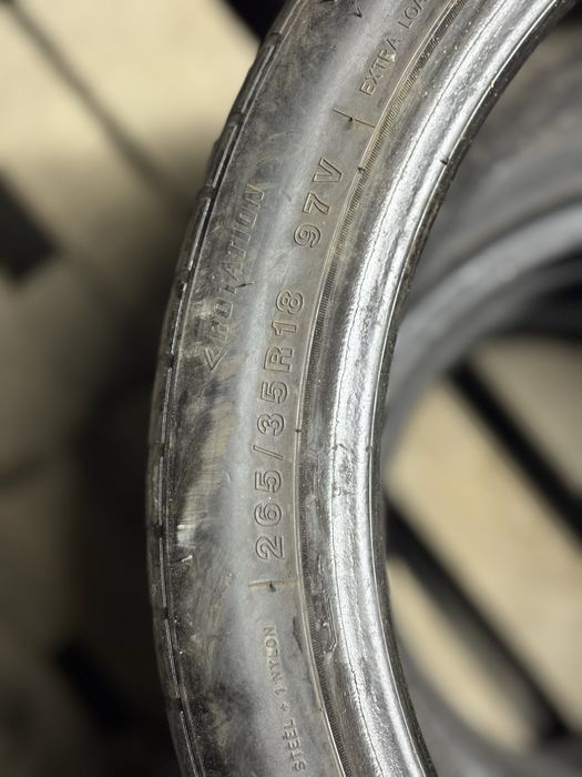 265/35/18 пара зима безкамерка