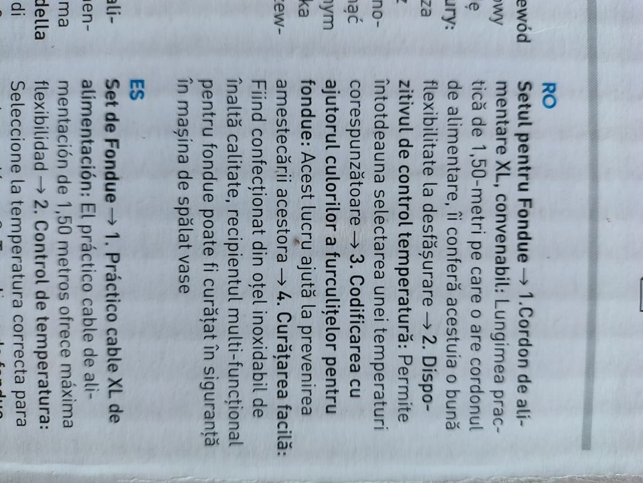 Aparat fondue Severin