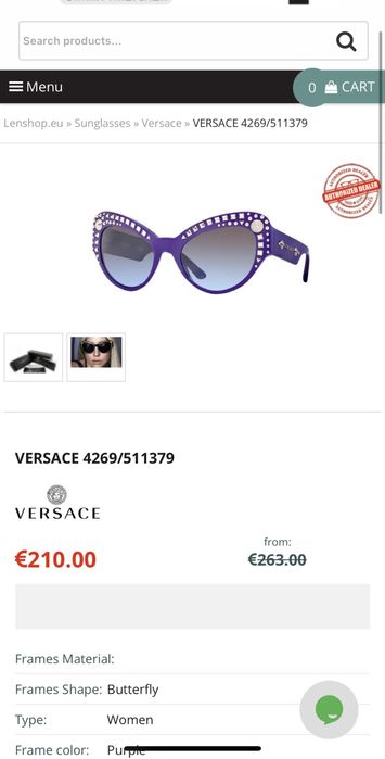 Слънчеви очила Versace