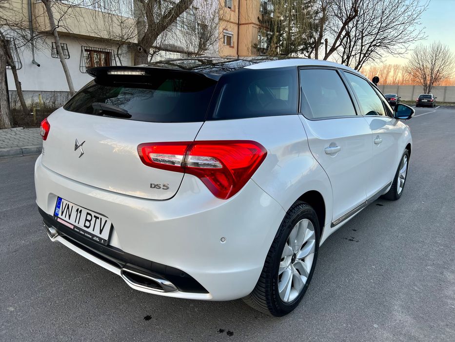 Citroen DS5, Facelift, Diesel, 181 CP, Automata, E6, Alb Perlat