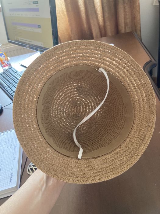 Palarie vara baieti, paie, accesorizata, haioasa, Model Dino