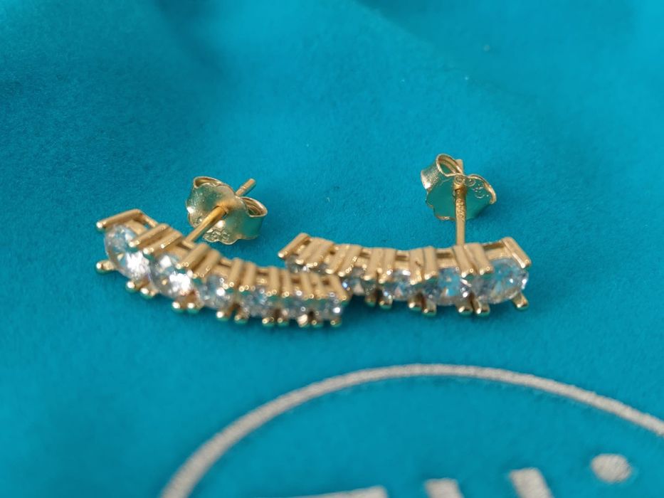 Сребърни обеци 925