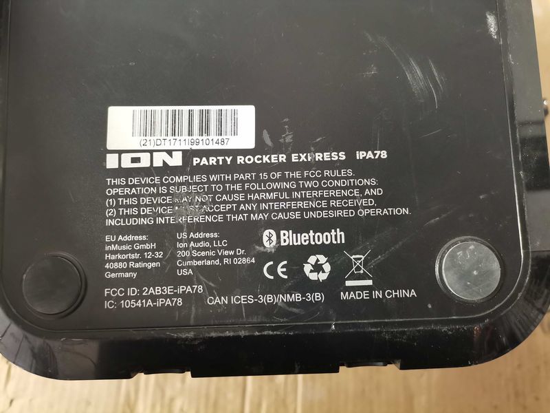 Тонколона - ION iPA78