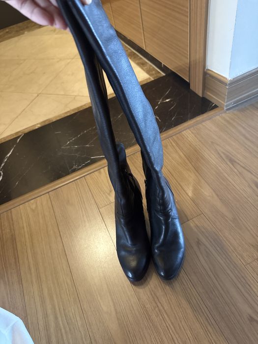 зимние сапоги с мехом