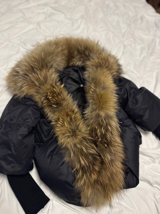 Geaca cu blana naturala