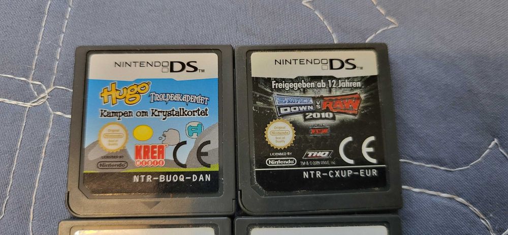 Nintendo DS jocurii  diferite 100 lei 6 bucatii