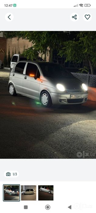 Matiz sotiladi 2009 mx