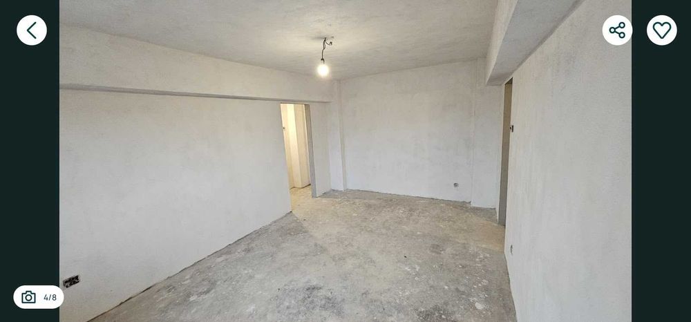 Apartament 2 camere semidecomandat 60 mp