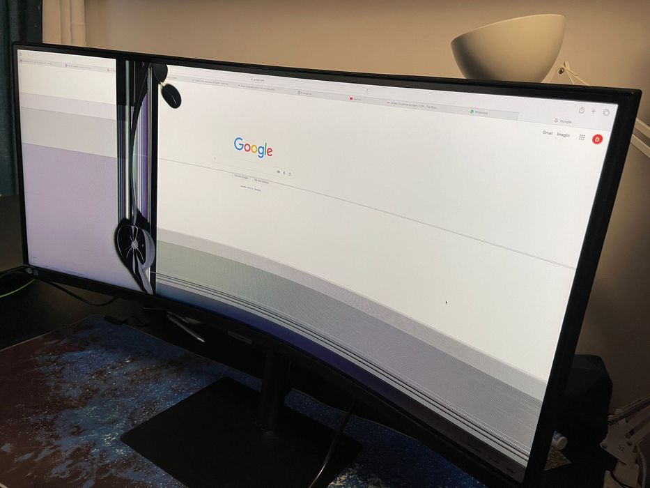 Monitor curbat LED WA Samsung 34" ultrawide QHD DisplayPort Vesa