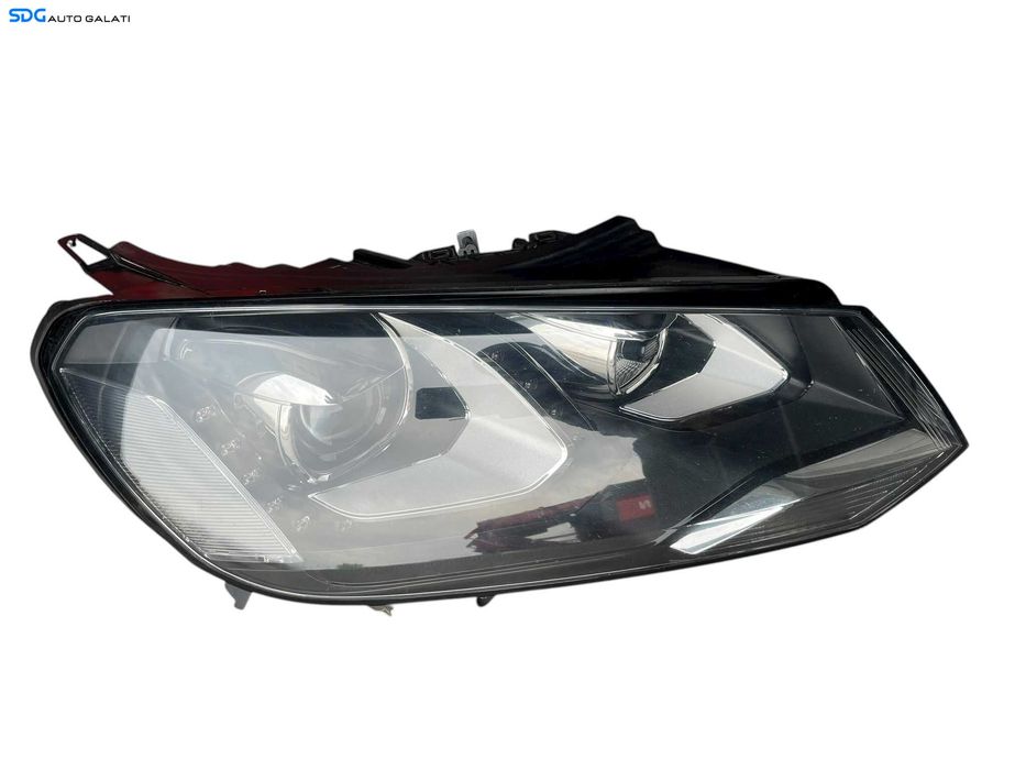 Far Dreapta Led Xenon Cornering Echipat cu Modul Calculator Droser Volkswagen Touareg 7P 2010 - 2014 Cod 7P2941752 8K0941597E 8U0941329 [B4661]