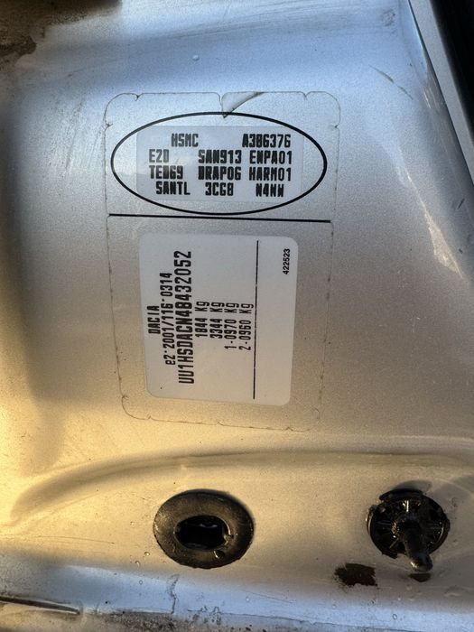 Vand Duster 1.5DCi 4x4