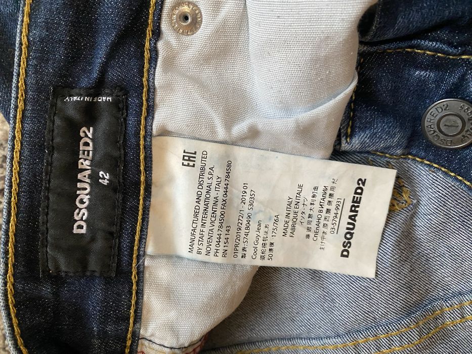 Blugi scurti dsquared 2 impecabili masura 42