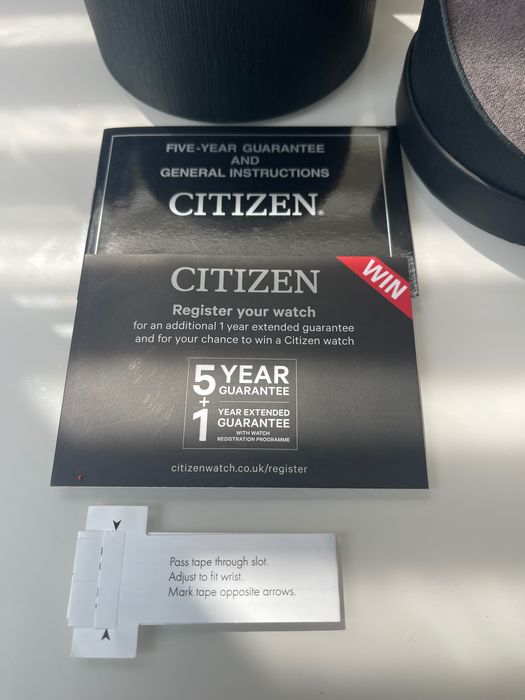 Часовник citizen eco drive titanium чисто нов