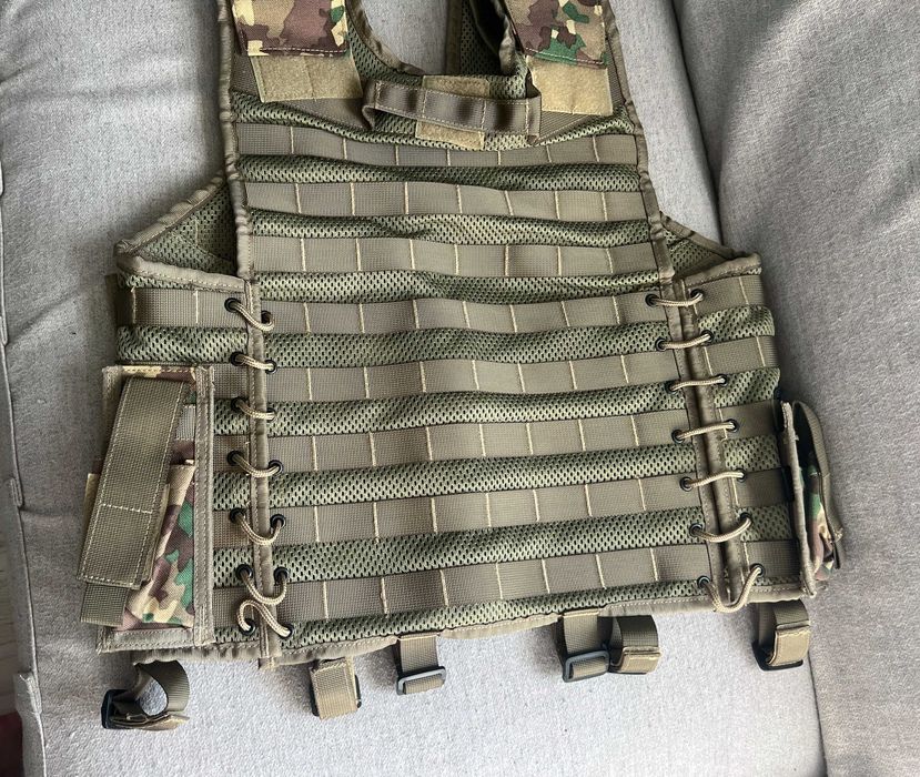 Vestă tactică militară Invictus originală MApN camuflaj combat mărim L