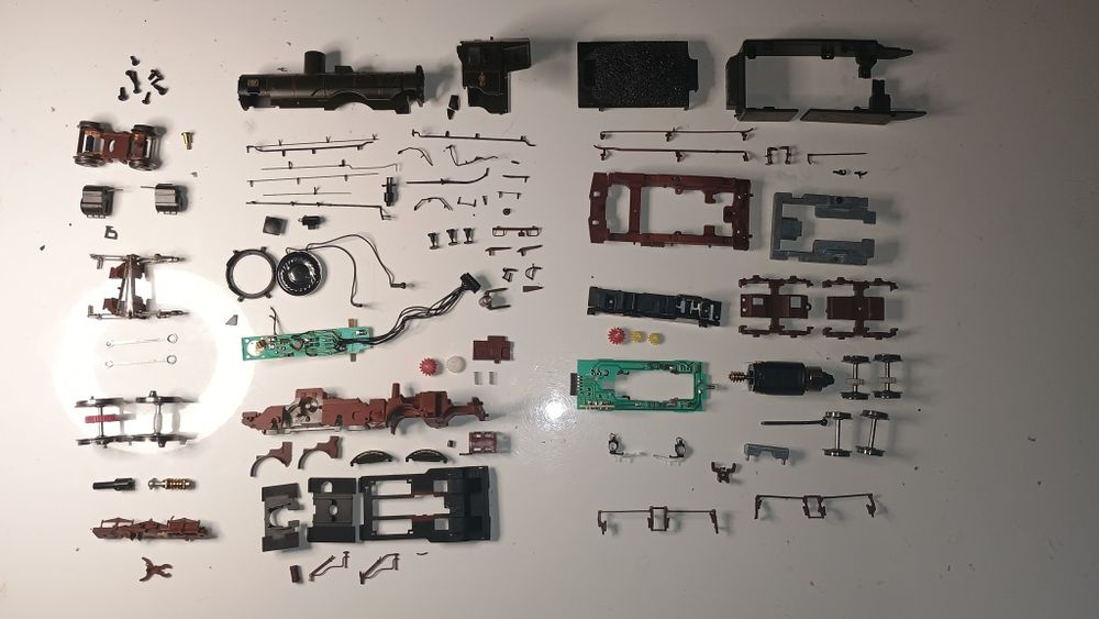 Piese locomotiva BR01 BR17 BR18 BR36 Fleischmann trenuleț electric HO