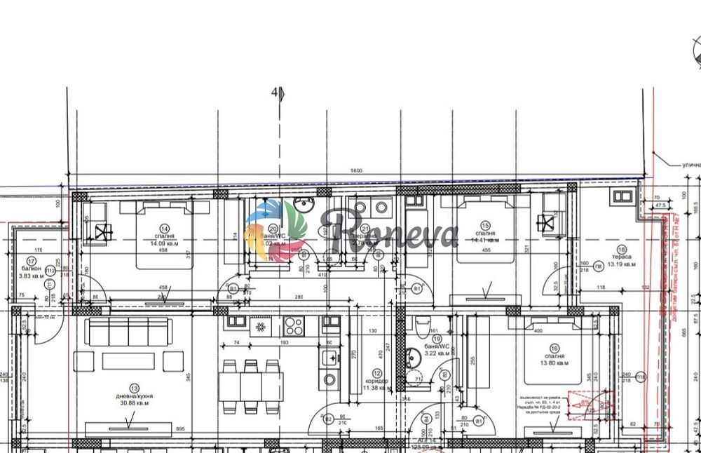 Многостаен в Варна-Идеален център площ 160 цена 518000