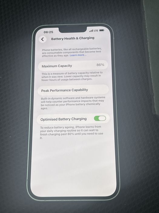 Iphone 14 plus 256gb alb , 84% baterie, neverlocked