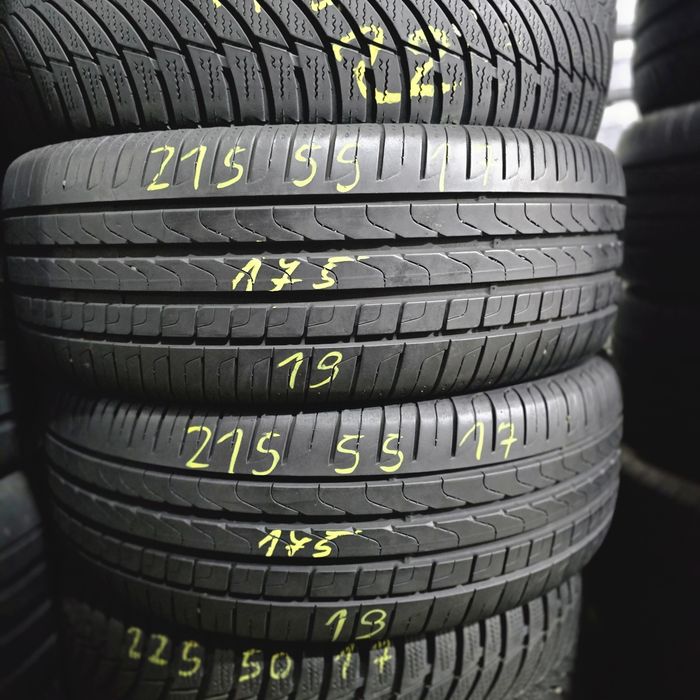2x 215/55/17 VARA PIRELLI 2019 Stare excelentă