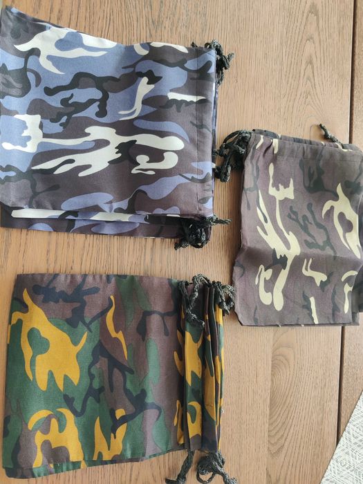 Камуфлажна торба с връзки