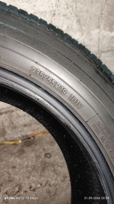 Продам бу шины 235/55/19 летние