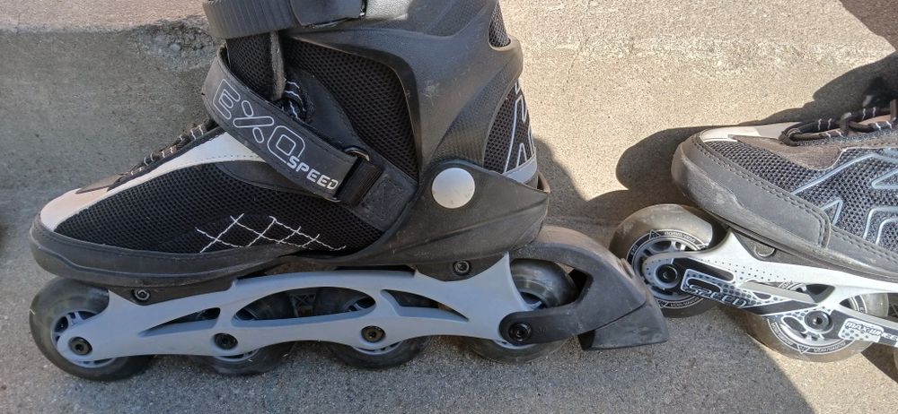 Patine Crane marime reglabila de la 33la 36 și role marimea 42.5