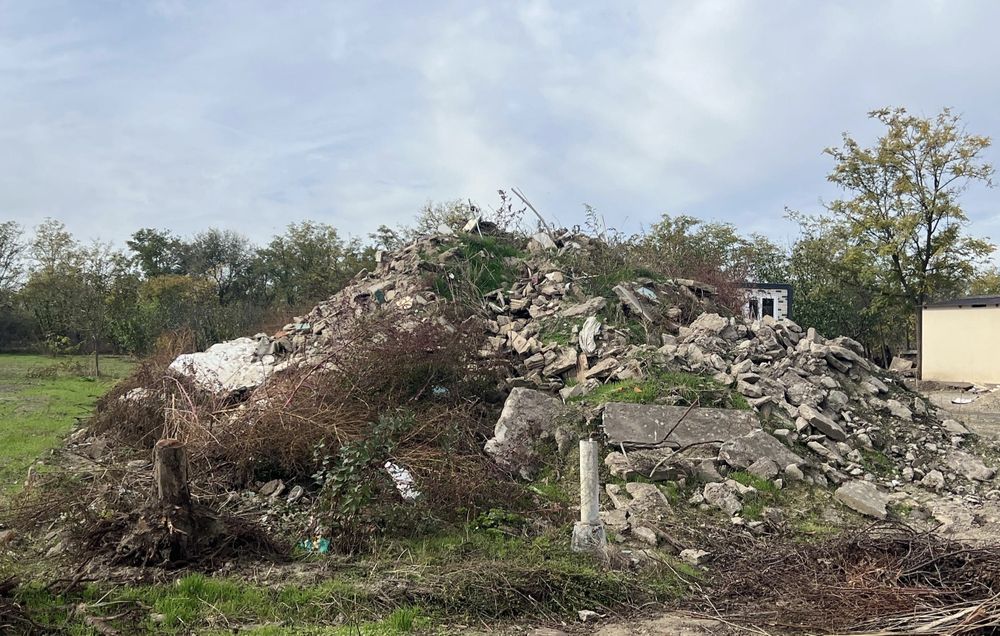 Moloz/umplură fundatie