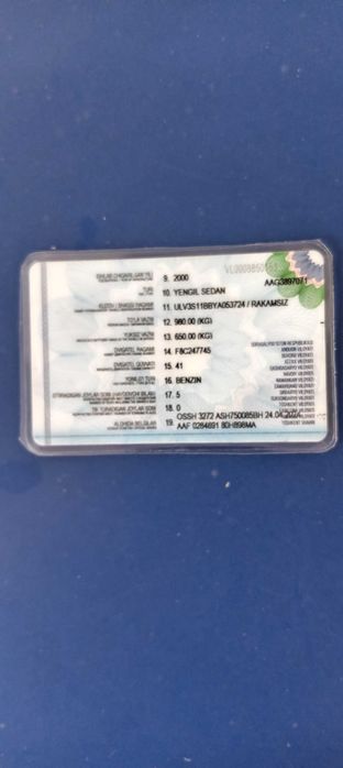 Tico avtomoshinasi sotiladi