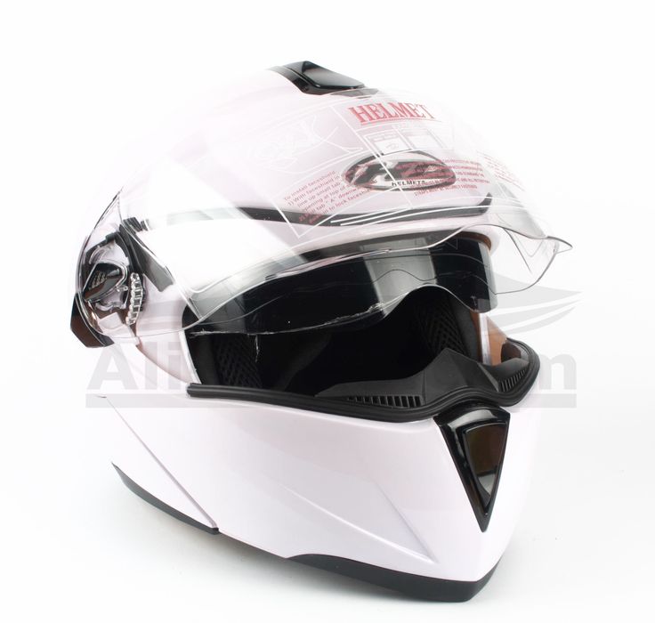 Каска №16 HD модуларна WHITE M размер