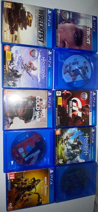 Игровые диски Б/У на PlayStation 4