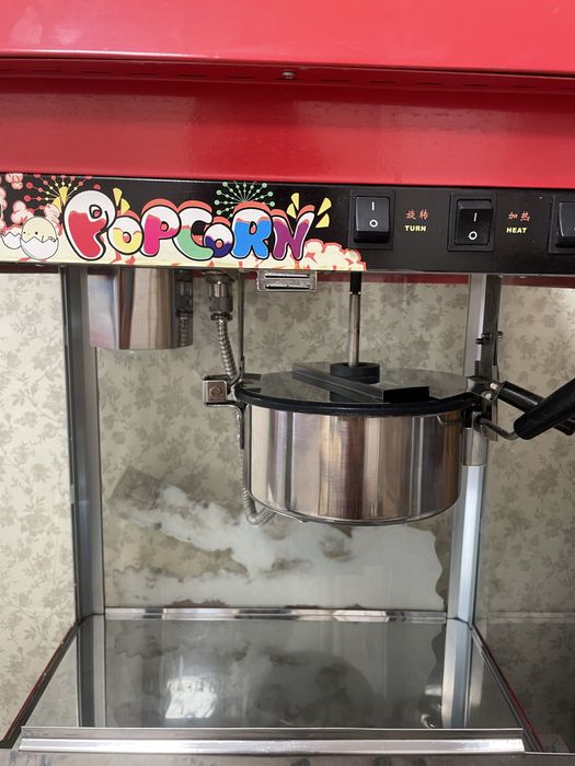 Попкорн аппарат новый