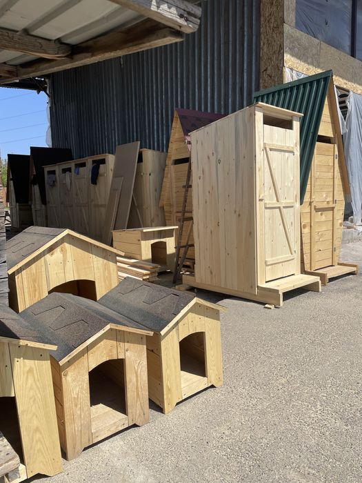 Туалеты из дерево.Материал сосна.