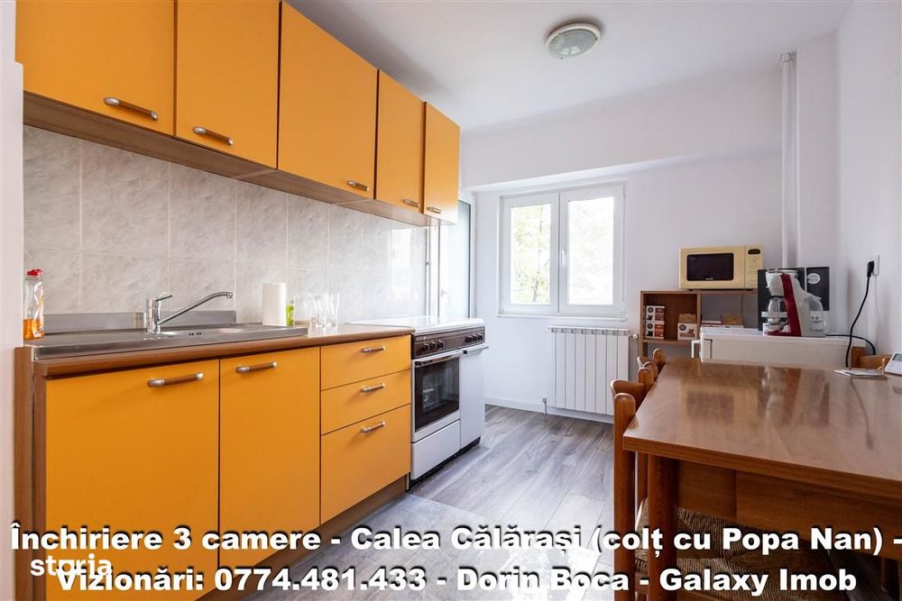 Inchiriere apartament 3 Camere - NEMOBILAT - Calea Calarasilor
