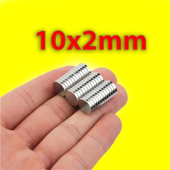 10x2mm МАГНИТ неодимов N52, Neodymium magnet NdFeB magnit