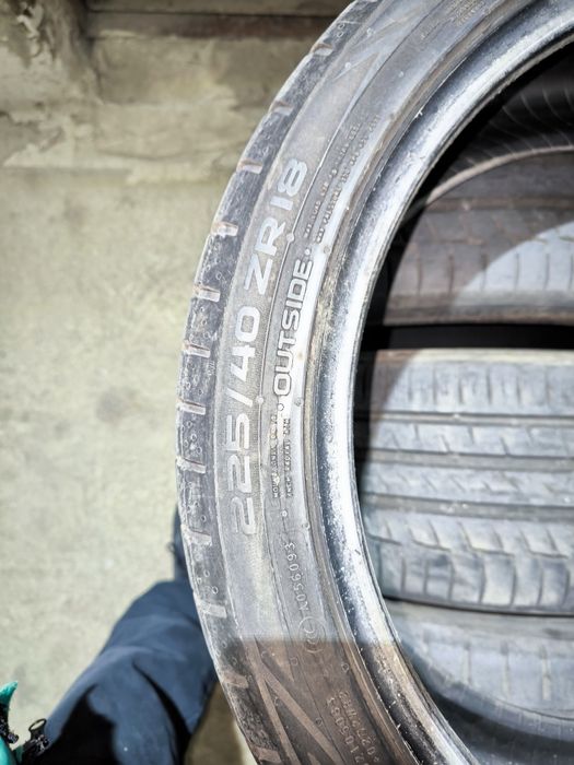 Nokian Powerproof 225/40 R18 DOT 0422 – много добро състояние