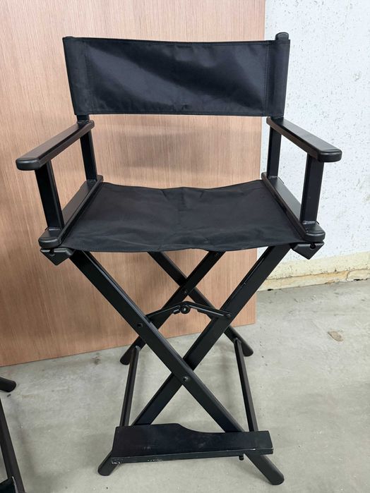 Scaun de machiaj pliabil din aluminiu