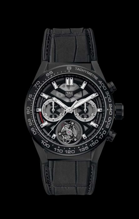 TAG HEUER Carrera Chronograph TOURBILLON - Ceramic