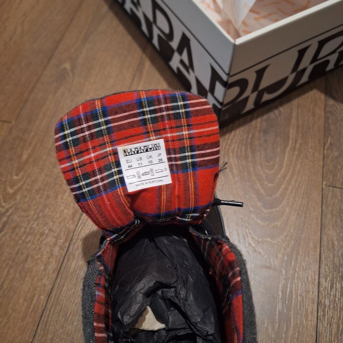 Боти кожени-черни Napapijri