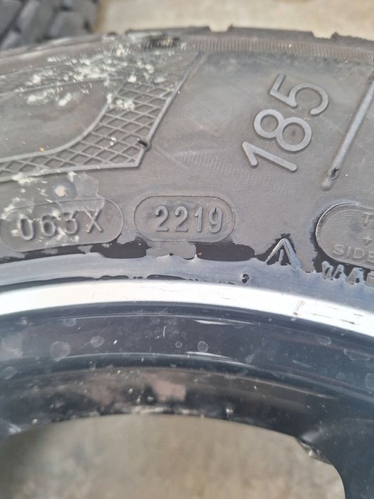 4бр. Джанти с гуми 15 цола 4х100 Kia Rio / Киа Рио 2015г.