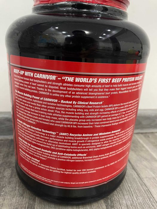 MuscleMeds Carnivor Beef Protein Isolate 1.8кг