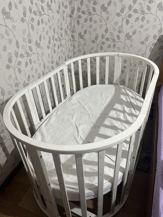 Кроватка трансформер с матрасами