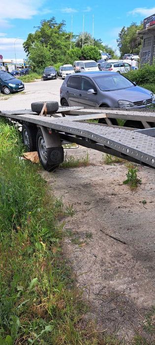 Платформа 8.2 м двуоса за автомобили или строителни материали